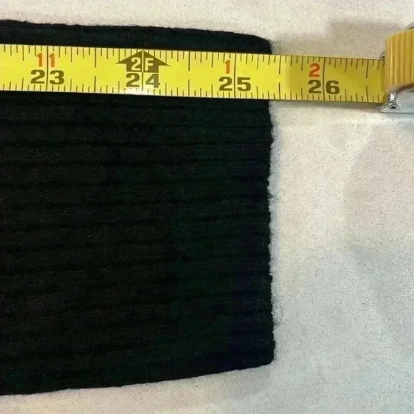 Talbots Sweater Women Black S Turtleneck Button Detail on Neck Opening Classy - Picture 7 of 9